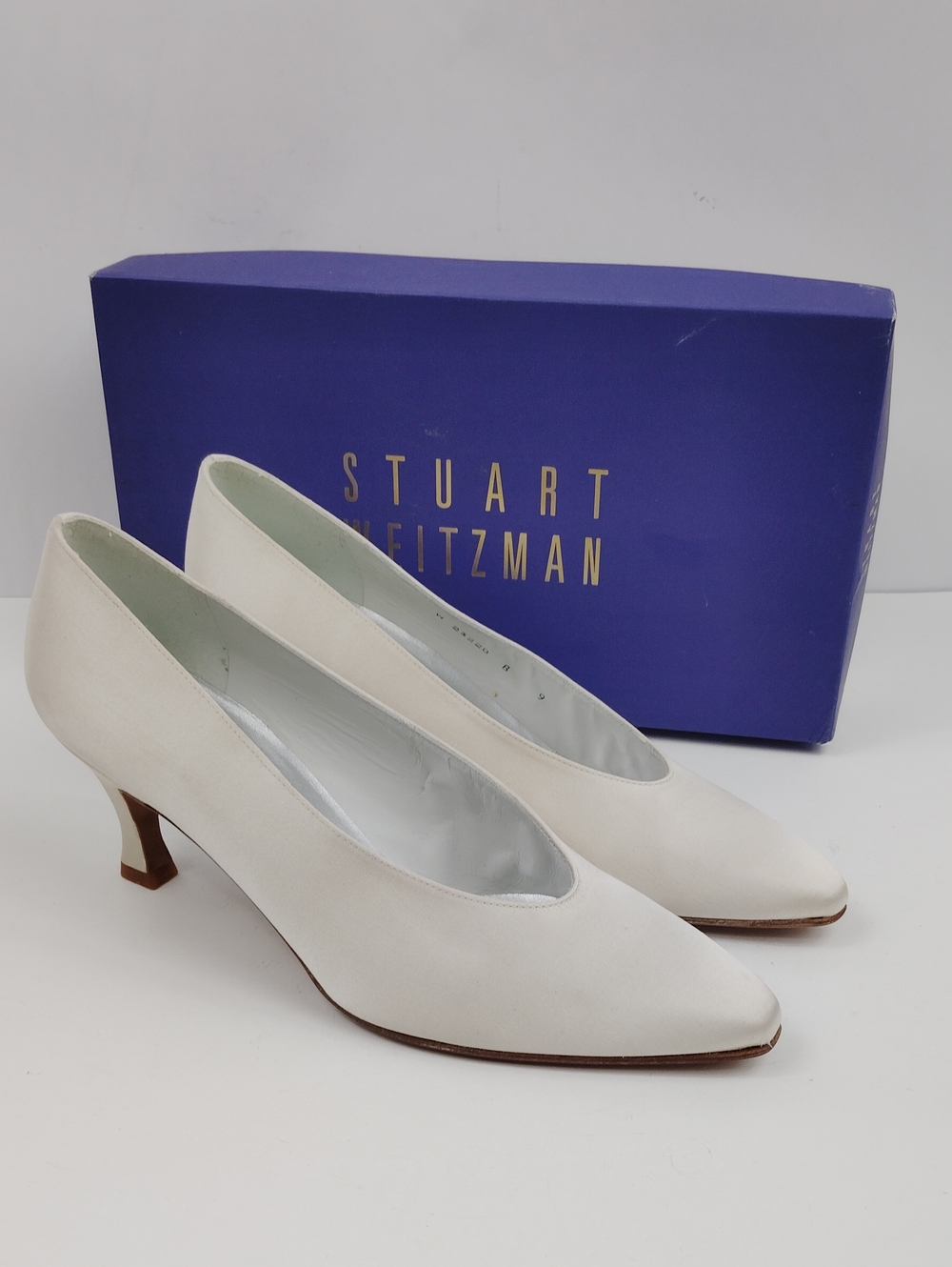 Stuart Weitzman Satin Pumps